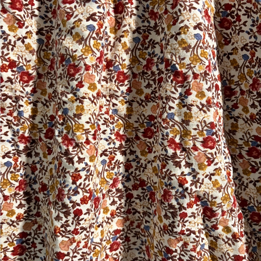 Max Studio Multicolor Floral Button Down Blouse- … - image 5